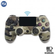 Controle sem Fio PS4 - Camuflado Cinza